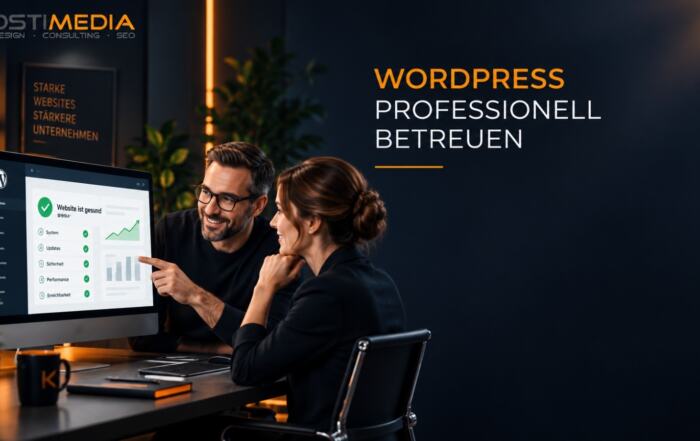 Professioneller WordPress-Wartungsvertrag von KOSTIMEDIA
